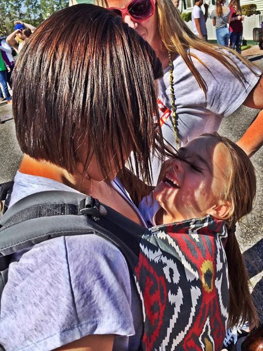 How are you doing, mom